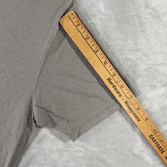 Patagonia T-Shirt men's Small Organic Cotton Buffalo Graphic Gray Regular Fit - Picture 12 of 15